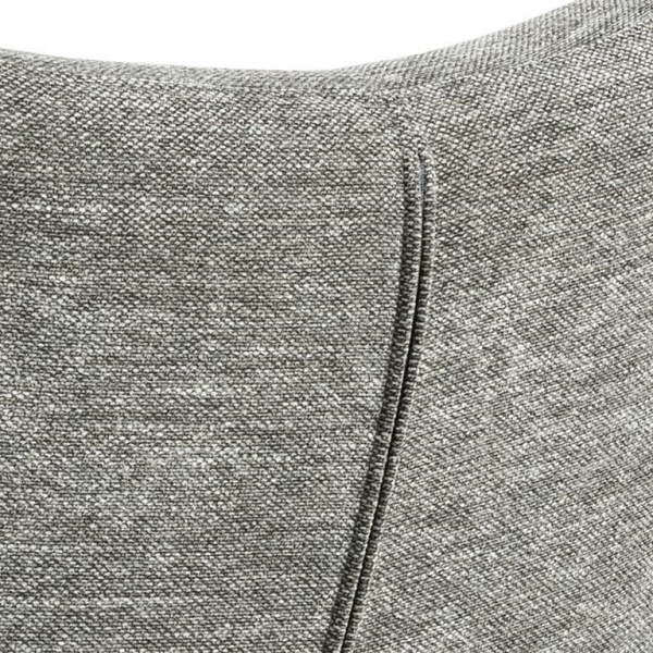 Fotel z podnóżkiem Talgarth szary - ACTONA